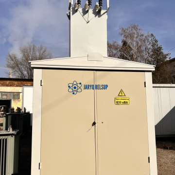 Одно-трансформаторные подстанции тупикового типа в металлическом корпусе Воздух/кабель, воздух/воздух